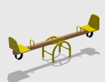 Balansoar 2 Persoane lemn BL.01