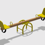 Balansoar 2 Persoane lemn BL.01