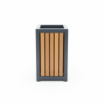 Cos gunoi lemn CGLS.30L