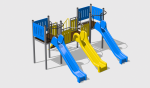 Complex de Joaca CJ.01.N – echipament de joacă pentru copii, imagine 4