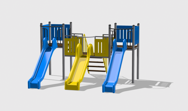 Complex de Joaca CJ.01.N – echipament de joacă pentru copii, imagine 1