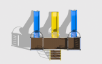 Complex de Joaca CJ.01.N – echipament de joacă pentru copii, imagine 3