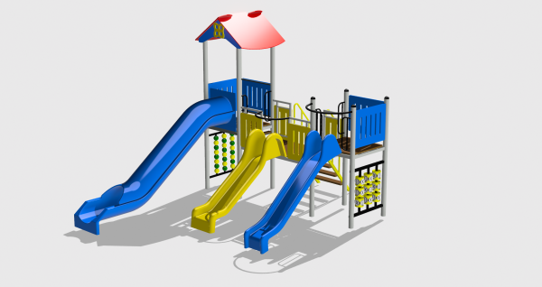 Complex de joaca CJ.03.N – echipament de joacă pentru copii, imagine 1
