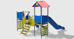 Complex de joaca CJ.03.N – echipament de joacă pentru copii, imagine 3