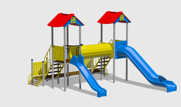 Complex de Joaca CJ.09.01.N – echipament de joacă pentru copii, imagine 1