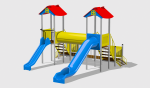 Complex de Joaca CJ.09.01.N – echipament de joacă pentru copii, imagine 4