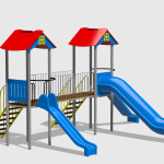 Complex de Joaca CJ.09.N – echipament de joacă pentru copii, imagine 1