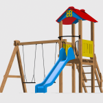 Complex de Joaca CJ.12.02.N – echipament de joacă pentru copii, imagine 1