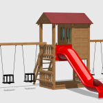Complex de Joaca CJ.14.01.N – echipament de joacă pentru copii, imagine 1