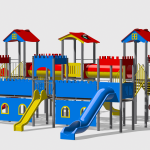 Complex de Joaca CJ.38.N – echipament de joacă pentru copii, imagine 1