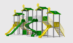 Complex de Joaca CJ.39.01.N – echipament de joacă pentru copii, imagine 1