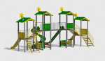 Complex de Joaca CJ.39.01.N – echipament de joacă pentru copii, imagine 3