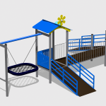Complex de Joaca CJ.49.N – echipament de joacă pentru copii, imagine 1