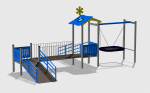 Complex de Joaca CJ.49.N – echipament de joacă pentru copii, imagine 3