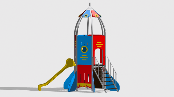 Complex de Joaca CJ.50.N – echipament de joacă pentru copii, imagine 1