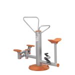 Aparat fitness exterior pentru intarirea gambelor si muschilor superiori ai picioarelor F.22