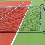 Fileu tenis de camp cu stalpi sustinere FT.01