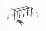 Aparat multifunctional calisthenics SF.01