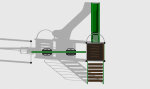 Tobogan drept 2m cu platforma si hinta TDPH.03 - imagine 4
