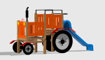 Mini Tobogan Tractor TPL.03 - imagine 3