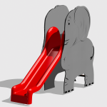 Tobogan tematic elefant TFE.03